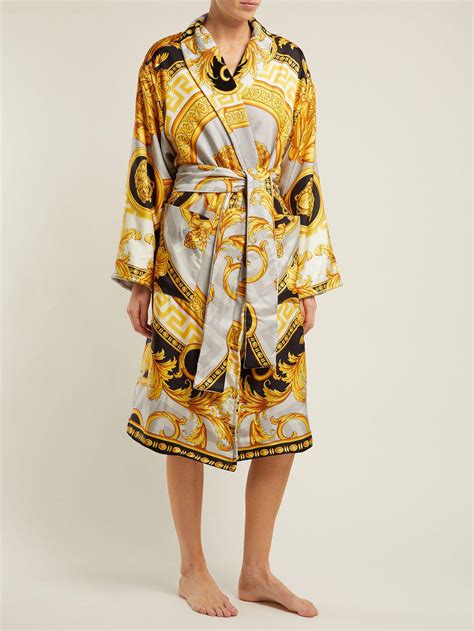 versace print robe|versace robe cost.